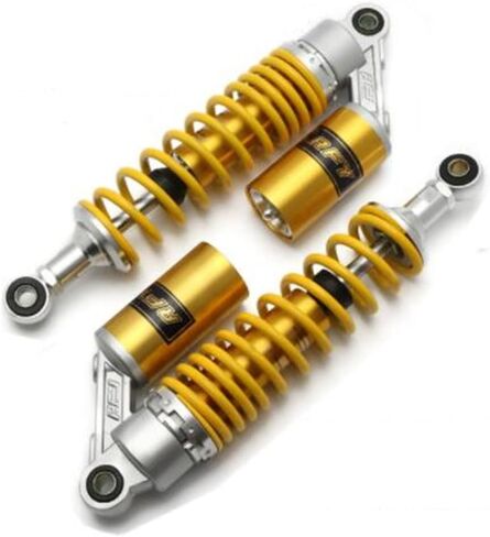 340mm 13.38 inch 7mm Spring Universal Motorcycle Air Shock Absorber Rear Suspension ATV Quad Scooter Dirt Bike For 50cc 75cc 90cc 125cc 150cc 250cc 300cc Green in Saudi Arabia