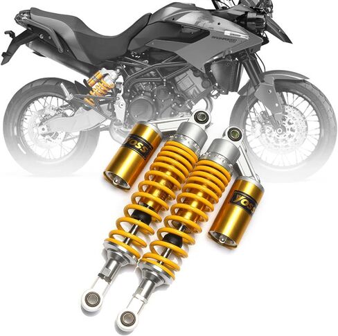 340mm 13.38 inch 7mm Spring Universal Motorcycle Air Shock Absorber Rear Suspension ATV Quad Scooter Dirt Bike For 50cc 75cc 90cc 125cc 150cc 250cc 300cc Green in Saudi Arabia