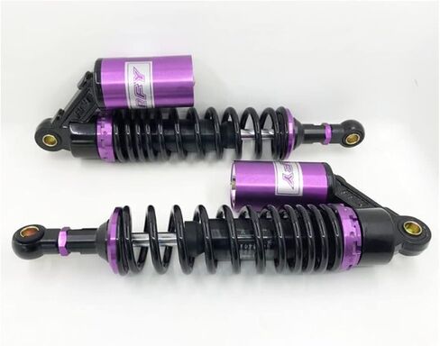 340mm 13.38 inch 7mm Spring Universal Motorcycle Air Shock Absorber Rear Suspension ATV Quad Scooter Dirt Bike For 50cc 75cc 90cc 125cc 150cc 250cc 300cc Green in Saudi Arabia