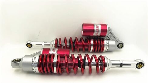 340mm 13.38 inch 7mm Spring Universal Motorcycle Air Shock Absorber Rear Suspension ATV Quad Scooter Dirt Bike For 50cc 75cc 90cc 125cc 150cc 250cc 300cc Green in Saudi Arabia