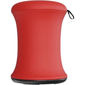 Wobble Stool - Improves Focus Posture - Movable Height Adjustable Stool – Active Sitting Balance - Swivel and Non-Slip Base - Ergonomic Desk Stool for Office, Home (Black)