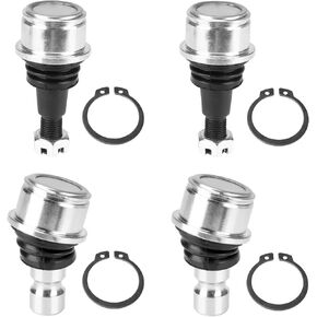 Upper & Lower Ball Joints Fit for Can-Am Outlander Commander Maverick Defender 1000 800 800R 850 650 Max DPS XT 2011 2012 2013 2014 2015 2016 2017 2018 2019 2020 2021 2022-4 Pcs