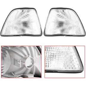 Ail Lights Sedan,E36 Clear,E36 Right Turn,E36 Rear Light Pair Of White Corner Light Cover For 3 Series 318I 325I E36 4Dr Sedan Wagon 92-98