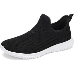 WXQ Men's Slip On Comfort Walking Shoes Ultra Lightweight Breathable Running Tennis Athletic Gym Workout Non Slip Athletic Fashion Sneakers