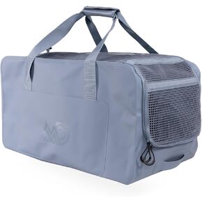 Mission Outdoor Cassi Duffel Bag Gear Commander with Waterproof Bottom and Breathable Mesh (58 Liter, Steel Blue)