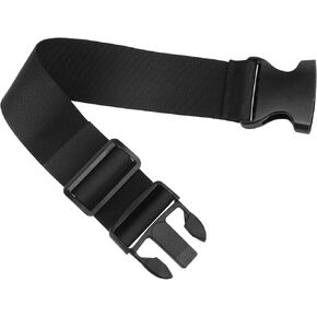 PartyKindom Universal Fanny Pack Extender Strap - Plus Size Belt Bag Extender for Women - Adjustable Elastic Strap for Waist Bag Holographic Bag & Luggage Connection Backpack Buckle Extension
