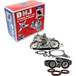 DNJ TBK434WP Timing Belt Kit with Water Pump for 1999-2001 / Mazda/Protege / 1.6L / DOHC / L4 / 16V / 1589cc