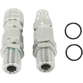 Hyd.Quick-Connect Coupler AT312877 Replacement for John Deere 35G 50C 260 325 CT332