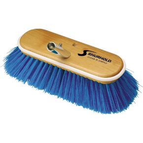 Shurhold 10" Extra-Soft Deck Brush - Blue Nylon Bristles
