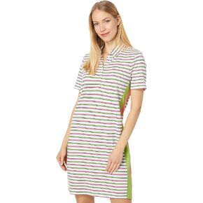 Tommy Hilfiger 1/4 Zip Polo Dress Stripe