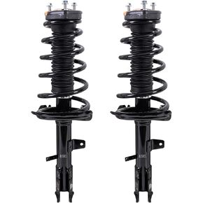 Front Complete Struts Coil Spring Assembly 272211 272212 Compatible with 2004-2006 Lexus RX330, 2007 RX350, 2006-2007 RX400h, 2004-2007 Toyota Highlander AWD Shock Absorbers