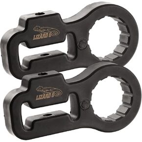 Lift Jack Handle Keeper Isolator farm Jack Handle Bar Protector Jack Mount Bracket (2Pack)(Black)