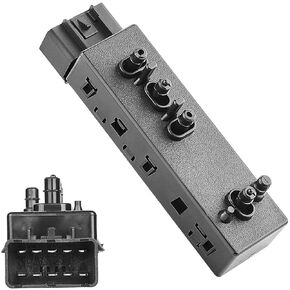 25974715 Power Seat Switch Adjust Switch 8 Ways Front Right Passenger Side for Chevrolet Chevy Camaro/Equinox/Malibu 2010-2019,Cadillac/GMC/Buick，Power Seat Switch Recliner Adjust Control