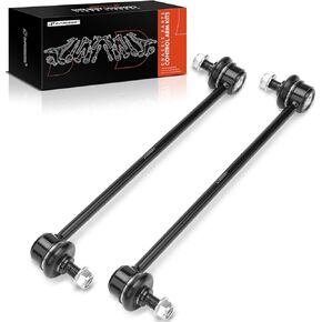 A-Premium 2 x Front Sway Bar Links Stabilizer Bar Links Compatible with Chevrolet Aveo 04-11, Aveo5 06-11, Daewoo Nubira 00-02, Pontiac G3 09-10, Wave 05-08, Wave5 06-07, Suzuki Swift+ 04-06