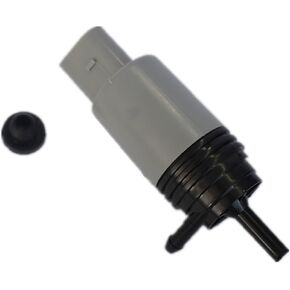 67127302589 Windshield Washer Pump Compatible with E90,E60, 525i, 328i, 325xi, 335i, 325i, M3, M5, M6- Washer Fluid Pump with Grommet Replaces 21323-232316A,67126934159