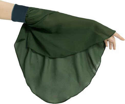 Womens Long Tulle Opera Gloves Victorian Chiffon Sleeves Arm Cover Gloves Long Pageant Gloves for Wedding Costume in Saudi Arabia