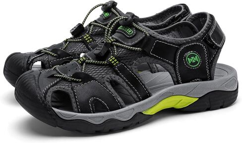 Men's Sport Sandals Breathable Outdoor Hiking Sandals Adjustable Fisherman Shoes Closed Toe Summer Walking Casual Sandals in Saudi Arabia