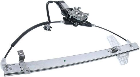 YHTAUTO Rear Power Window Regulator Driver Side with 2-Pin Motor Assembly for Nissan Titan 2004-2015 Crew/Extended Cab, Armada 2005-2015 Sport Utility, Pathfinder Armada 2004 Sport Utility in Saudi Arabia