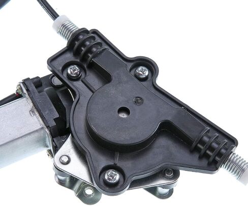 YHTAUTO Rear Power Window Regulator Driver Side with 2-Pin Motor Assembly for Nissan Titan 2004-2015 Crew/Extended Cab, Armada 2005-2015 Sport Utility, Pathfinder Armada 2004 Sport Utility in Saudi Arabia