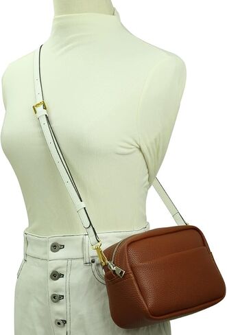 ZANQANO Leather Purse Strap Replacement Crossbody Bag Handbag Adjustable Long in Saudi Arabia