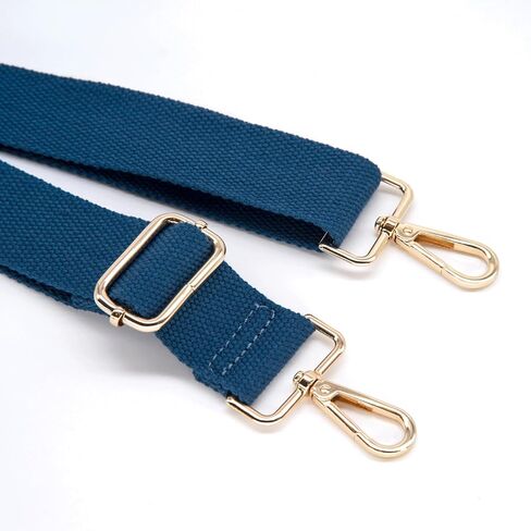 S&loyoe أشرطة محفظة بلون سادة بديلة لحقيبة كروس وحزام جيتار عريض قابل للتعديل لحقائب اليد 1.5 بوصة (فضي أسود نقي) in Kuwait