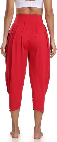 RIMLESS 7 Women's Harem pants Loose Fit Capri Pants Joggers Yoga Hippie Boho Balloon Pants in Saudi Arabia