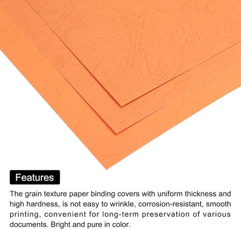 MECCANIXITY 50pcs A4 8.5 x 11 Inch Presentation Binding Covers Letter Size Leather Textured Grain Paper Un-Punched for Business Reports, Deep Green in Saudi Arabia