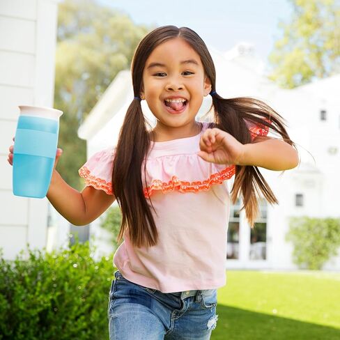 كوب Munchkin® Miracle® 360 للأطفال الصغار مضاد للانسكاب، 14 أونصة، وردي in Kuwait