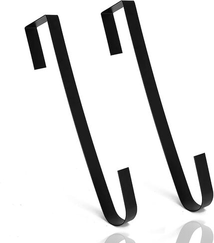 Wreath Hanger, 15" to 25" Adjustable Wreath Hangers for Front Door, Indoor or Outdoor Over The Door Wreath Hook Hanger for Easter Spring Halloween Xmas Garland Decorations, 20lb Load Bearing in Saudi Arabia