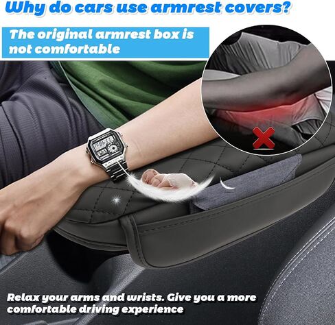 SHAOHAO 2024 2025 Chevy Trax Car Armrest Cover Fit for 2024 2025 Chevy Trax Accessories 2024 2025 Chevy Trax LS/1RS/LT/2RS/ACTIV Center Console Cover Arm Rest Cushion Pad Middle Console Lid Protector in Saudi Arabia