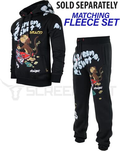 Screenshot-FLEECE هوديي 4202 رجل الحضرية الشارع الشهير مدينة نيويورك الكتابة على الجدران شارة مطرّزة كنزة صوف البلوز هوديي in Kuwait
