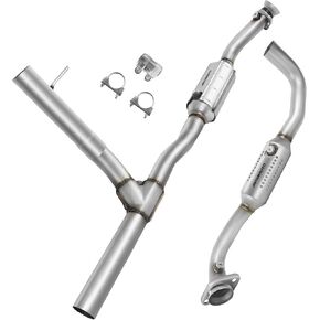 Catalytic Converter Compatible with Ford F150 F-150 2004 2005 2006 2007 2008, Lincoln Mark LT 2006 2007 2008 5.4L V8 RWD ONLY Catalytic Convertor Direct-fit 645843 645461 (EPA Compliant)