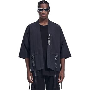 MFCT Men's Japanese Kimono Samurai T-Shirt