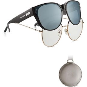 BENEUNDER Polarized Fit Over Sunglasses for Womens & Men, Lightweight Folding Sunglasses for Nearsightedness