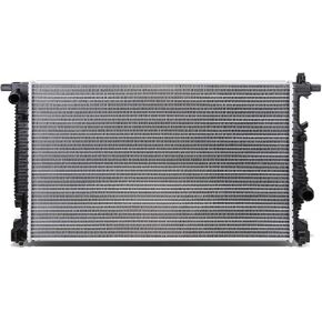DNA Motoring OEM-RA-13084 1-Row OE Style Direct Fit Aluminum Core Radiator Compatible with 09-16 Journey 2.4L 3.5L 3.6L, 25-3/16" W X 18-7/16" H X 11/16", 1-3/8" Inlet, 1-3/8" Outlet