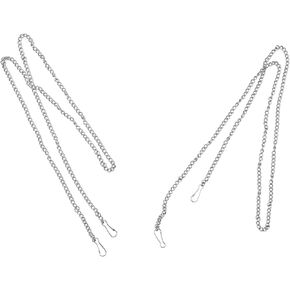 2 Pack Steampunk Skirt Hitch up Chains Skirt Lifters for Wedding Dress Underskirt, Renaissance Festival Skirt Gothic Historian Victorian