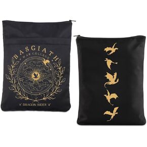 Fourth Wing Inspired Book Sleeve Dragon Rider Gift Basgiath War College Dragon Rider Gift Fantasy Book Inspired Gift Dragon Rider Basgiath War College Book Sleeve (Basgiath Dragon bs)