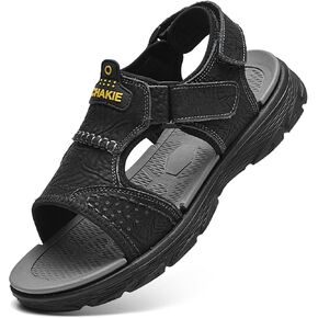 Men's Sandals,Sport Outdoor Hiking Open Toe Waterproof Athletic Sandals,Lightweight Trail Walking Beach Water Sandals Shoe for Men
