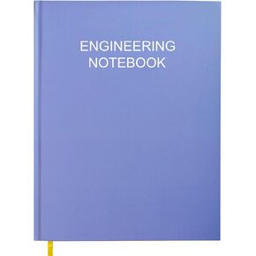 Engineering Notebook/Engineer Graph Paper Notebook - (.25" Grid Format), Lab Notebook Quad Ruled Book with Grid Pages: Table of Contents for Chemistry, Physics, Biology, 8" x 10", Green