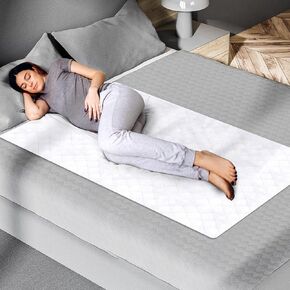 Premium Quality Bed Pad, Quilted, Waterproof, and Washable, 34" x 51" The Best Underpad Sheet Protector for Children or Adults with Incontinence (34x51 Inch (300 Washes) 2-Pack