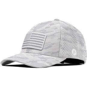 Branded Bills Pearl Old Glory PVC Elite Curved, Snapback Closure, Lightweight, Comfortable Baseball Cap
