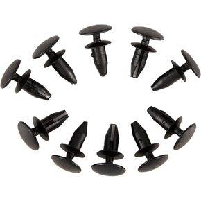 50Pcs Black Tailgate Molding Cap Spoiler, Tailgate Spoiler Clips, Spoiler Cap Clips Replacement Rivets, Tailgate Cap Clips, Car Bumper Clips Compatible with 2009-2017 Ram 1500 2500 3500，Body and Trim