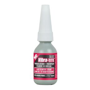Vibra-TITE - 14625 146 Permanent Large Diameter High Strength Anaerobic Threadlocker, 250 ml Bottle, Red