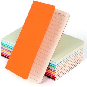 12 Pack Mini Pocket Notebook, 3.5 X 5.5 Inch Lined Small Journals for Kids, Colorful Cover Notepads for Traveler, Students, School Supplies, 30 Sheets/60 Pages, Memo Pad, Tiny Note Book Bulk