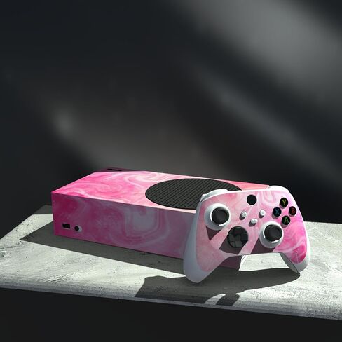 PlayVital Blue Flame Custom Vinyl Skins for Xbox Core Wireless Controller, Wrap Decal Cover Stickers for Xbox Series S Console Controller in Kuwait