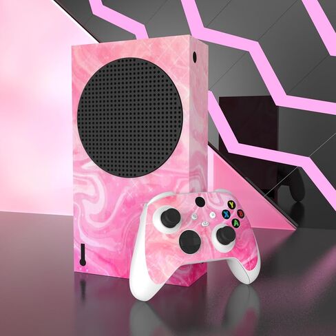 PlayVital Blue Flame Custom Vinyl Skins for Xbox Core Wireless Controller, Wrap Decal Cover Stickers for Xbox Series S Console Controller in Kuwait