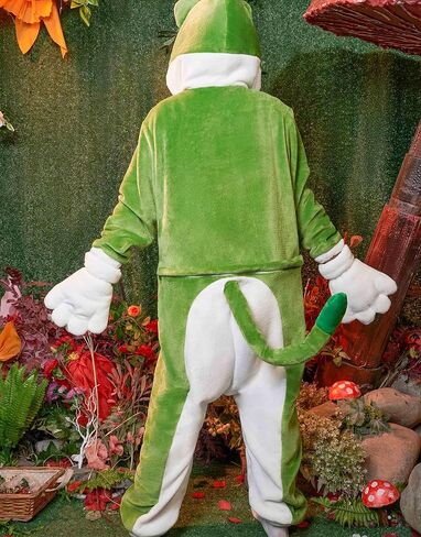 Haikyuu Game Brother Cosplay Onesie Pajama Halloween Green Cat ملابس منزلية للبالغين Kigurumi ملابس نوم بقلنسوة in Kuwait