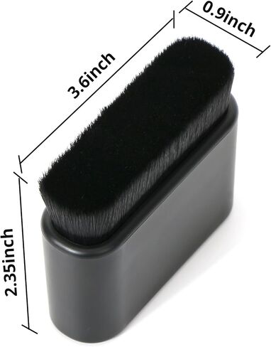 Tire Shine Applicator Brush - Large Automotive Tire Dressing Applicator Brush,Vegan Tire Shine Brush with Protective Box for Auto Detailing Cleaning Service,Bigger Size (Black-M) in Saudi Arabia