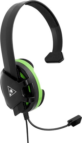 Turtle Beach Recon Chat Headset – PS5, PS4, Xbox, Nintendo Switch, Mobile & PC - Glasses Friendly, High-Sensitivity Mic - Black in Kuwait