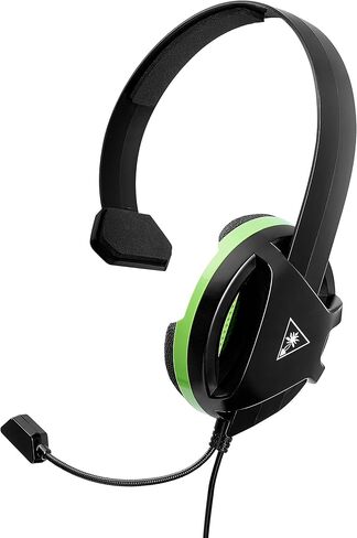 Turtle Beach Recon Chat Headset – PS5, PS4, Xbox, Nintendo Switch, Mobile & PC - Glasses Friendly, High-Sensitivity Mic - Black in Kuwait